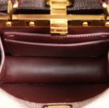 Fendi Burgundy Peekaboo ISeeU Petite Bag