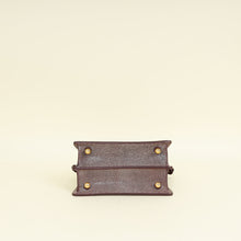 Fendi Burgundy Peekaboo ISeeU Petite Bag