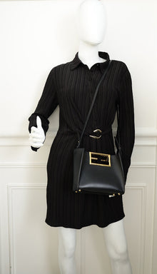 Fendi Black Way Vitello King Tote Bag