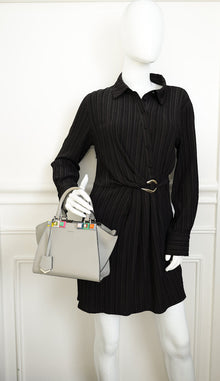 Fendi Grey 3 Jours Studded Petite Bag