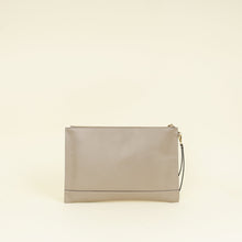 Fendi Etoupe Zip Large Flat Wristlet Pouch
