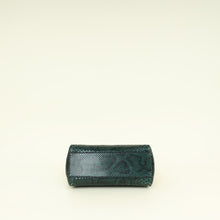 Fendi Green Python Peekaboo Mini Bag
