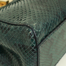 Fendi Green Python Peekaboo Mini Bag
