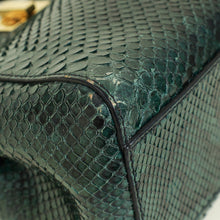 Fendi Green Python Peekaboo Mini Bag