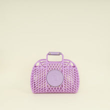 Fendi Purple Logo Basket Bag