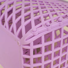 Fendi Purple Logo Basket Bag