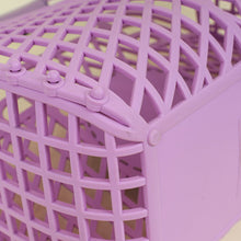 Fendi Purple Logo Basket Bag