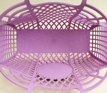 Fendi Purple Logo Basket Bag
