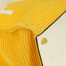 Fendi Mimosa Panna Sunshine Medium Shopping Tote Bag