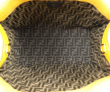 Fendi Mimosa Panna Sunshine Medium Shopping Tote Bag