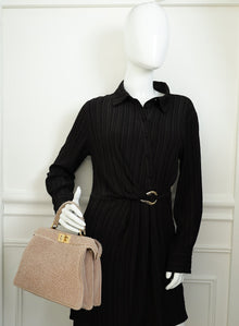 Fendi Beige Peekaboo ISeeU 2021 Small Bag