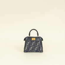 Fendi Navy Blue Nano Peekaboo Bag