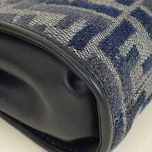 Fendi Navy Blue Nano Peekaboo Bag