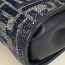 Fendi Navy Blue Nano Peekaboo Bag