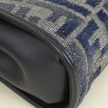 Fendi Navy Blue Nano Peekaboo Bag