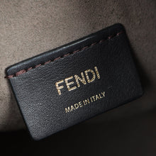 Fendi Black FF Embossed Mon Tresor Mini Bucket Bag