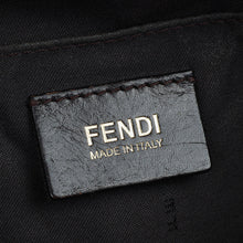 Fendi Bicolor Zucca Vitello Artic Small Messenger Bag
