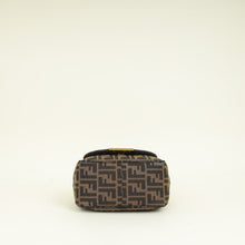 Fendi Bicolor Zucca Vitello Artic Small Messenger Bag