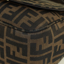 Fendi Bicolor Zucca Vitello Artic Small Messenger Bag