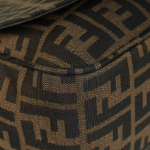 Fendi Bicolor Zucca Vitello Artic Small Messenger Bag
