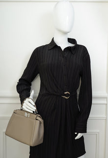 Fendi Grey Peekaboo Mini Bag