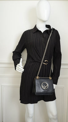 Fendi Black Kan I Small Shoulder Bag