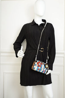 Fendi Tricolor Double Micro Baguette Bag