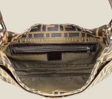 Fendi Brown FF Zucca Hobo Shoulder Bag