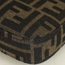 Fendi Tobacco FF Zucca Baguette Pouch