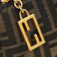 Fendi Tobacco FF Zucca Baguette Pouch