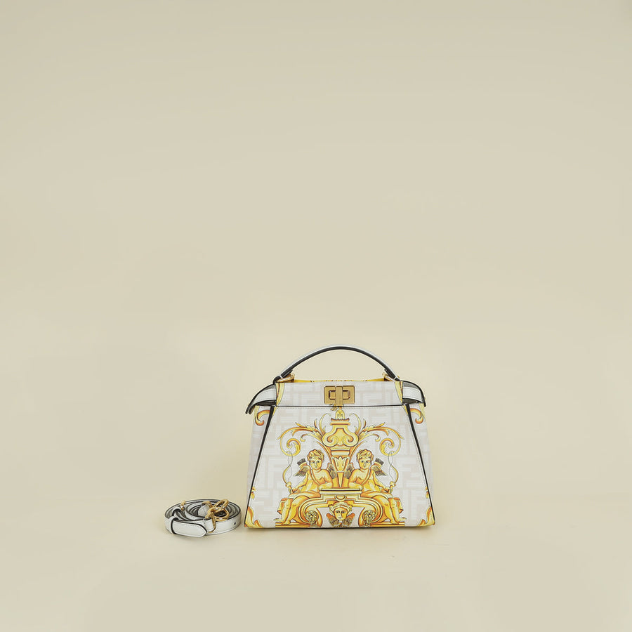 Fendi Bicolor x Versace Mini Peekaboo Bag