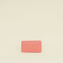 Fendi Peach Pink FF Motif Baguette Wallet on Chain