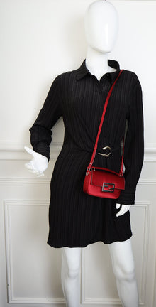 Fendi Red Phone Baguette Crossbody Bag