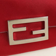 Fendi Red Phone Baguette Crossbody Bag