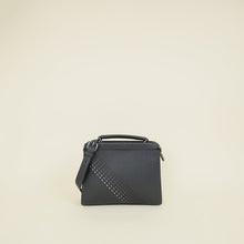 Fendi Grey Selleria Peekaboo Iconic Fit Mini Satchel Bag