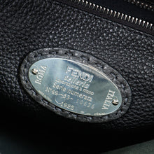 Fendi Grey Selleria Peekaboo Iconic Fit Mini Satchel Bag
