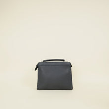 Fendi Grey Selleria Peekaboo Iconic Fit Mini Satchel Bag