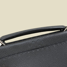 Fendi Grey Selleria Peekaboo Iconic Fit Mini Satchel Bag