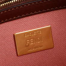 Fendi Bicolor FF Embroidery Baguette Medium Bag