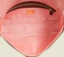 Fendi Bicolor FF Embroidery Baguette Medium Bag