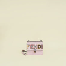 Fendi Pink Kan I Studded Small Shoulder Bag