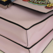 Fendi Pink Kan I Studded Small Shoulder Bag
