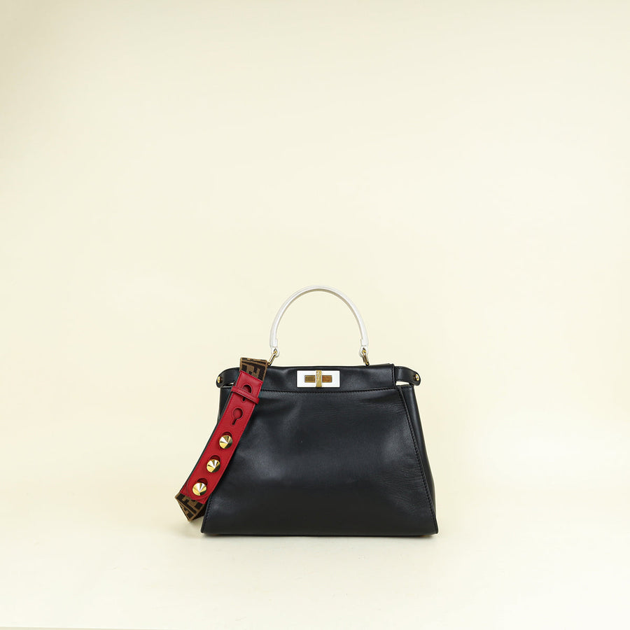 Fendi Bicolor Peekaboo Regular Bag