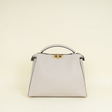 Fendi Gray Powder Peekaboo Iconic Essentially Satchel Large Bag