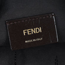Fendi Bicolor Pequin Hobo Bag