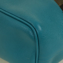 Fendi Bicolor Pequin Hobo Bag