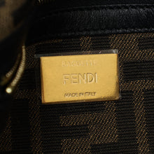 Fendi Green Baguette Beads Embroidered Shoulder Bag