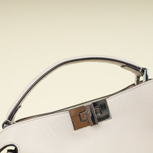 Fendi Cream Peekaboo Iconic Essentially Bag