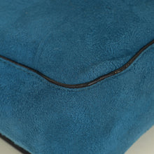 Fendi Teal Baguette Large Satchel Bag
