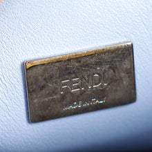 Fendi Light Blue Alligator Micro Peekaboo Mississippiensis Bag